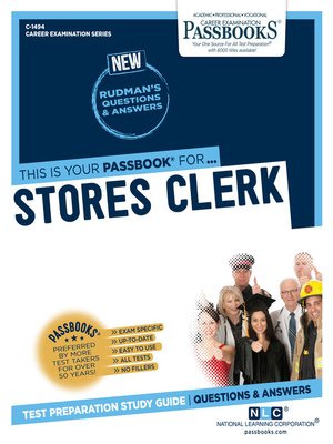 cover image of Stores Clerk